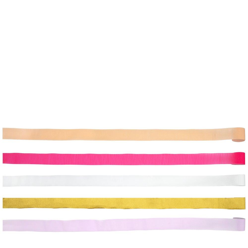 Pink Crepe Paper Streamers By Meri Meri